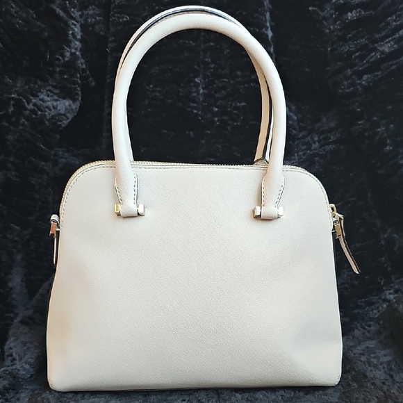 Kate Spade LIMITED EDITION Cream Satchel Bag With Crossbody Strap - Picture 7 of 16
